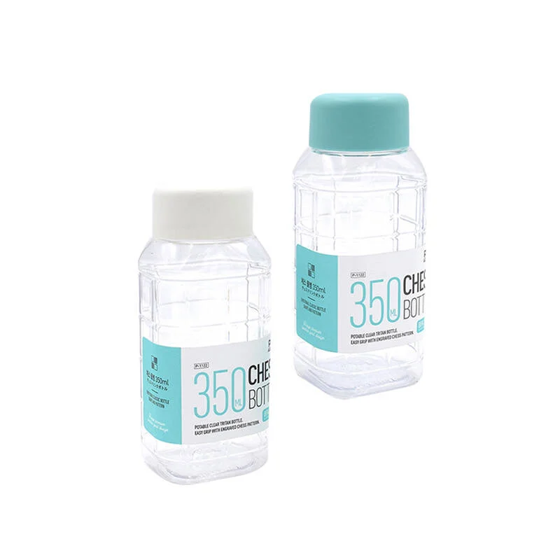 Bình Nước Bằng Nhựa Pet Locknlock Chess 350ml - Nắp Màu Xanh Dương và Trắng - HAP815 1 Bình Nước Bằng Nhựa Pet Locknlock Chess 350ml - Nắp Màu Xanh Dương và Trắng - HAP815