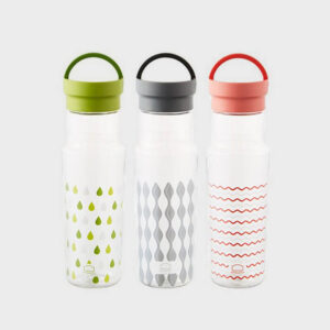 Bình Nước Nhựa Tritan Handle 500ml - 3 Màu (Xanh Lá, Xám, Hồng) - LocknLock - ABF692