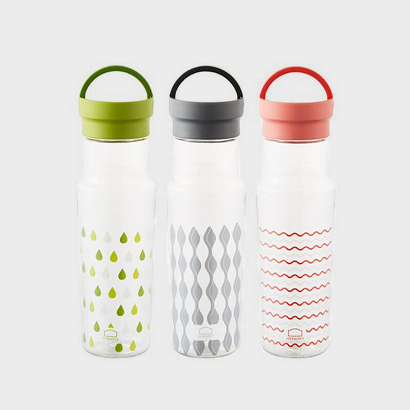Bình Nước Nhựa Tritan Handle 500ml - 3 Màu (Xanh Lá, Xám, Hồng) - LocknLock - ABF692