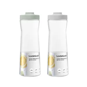 Bình Nước Slide Open 1.4L - 2 Màu (Xanh Mint, Trắng) - Locknlock - HAP824