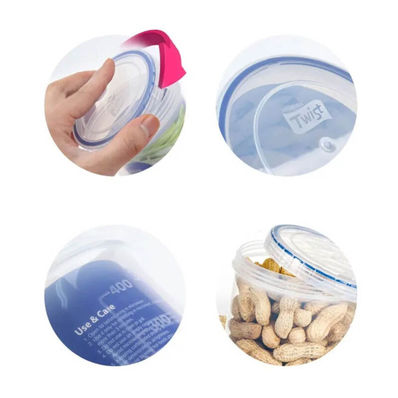 Hộp Bảo Quản Thực Phẩm Locknlock Twist - 560Ml - LLS122 2 Hộp Bảo Quản Thực Phẩm Locknlock Twist - 560Ml - LLS122 gallery