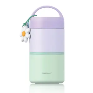 Hộp cơm giữ nhiệt 2 tầng New Tower Vacuum Lunch Box - LHC8055VOL