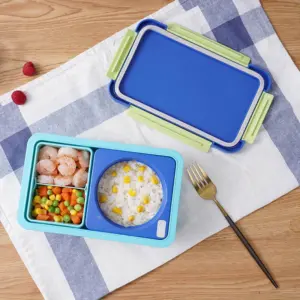 Hộp giữ nhiệt LocknLock Yummy Lunch Box 1450ml - 3 Màu (xanh, hồng, vàng) - LHC8044