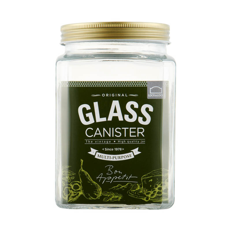 Hũ thuỷ tinh đựng thực phẩm LocknLock Glass Canister 1700ml - LLG538