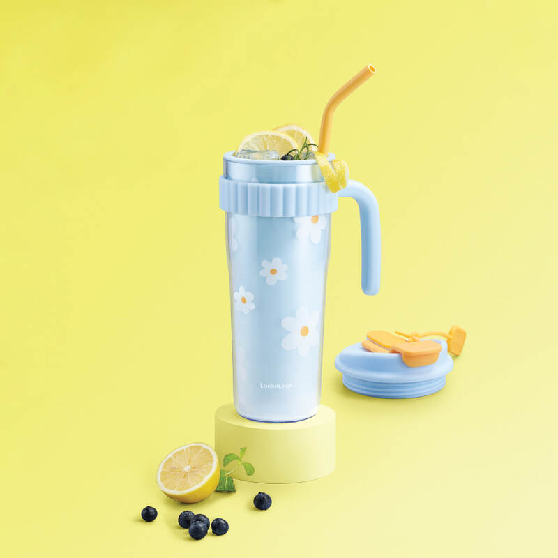 Ly Nhựa 2 Lớp LocknLock Kèm Ống Hút Spring Double Wall Cold Cup 890ml - 3 Màu (Xanh, Xanh Da Trời, Hồng) - HAP538 3 Ly Nhựa 2 Lớp LocknLock Kèm Ống Hút Spring Double Wall Cold Cup 890ml - 3 Màu (Xanh, Xanh Da Trời, Hồng) - HAP538 gallery