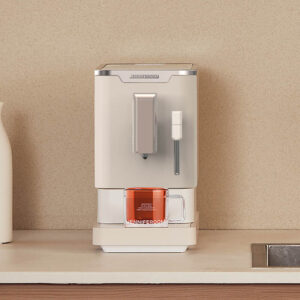 Máy pha cà phê hoàn toàn tự động có vòi đánh sữa tạo bọt Steam Latte PRO Màu be JR-SEM0212OM