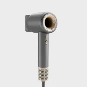 Máy sấy tóc ion âm LocknLock hair dryer đầu sấy từ 360 độ, chức năng tự làm sạch - ENA316GRY