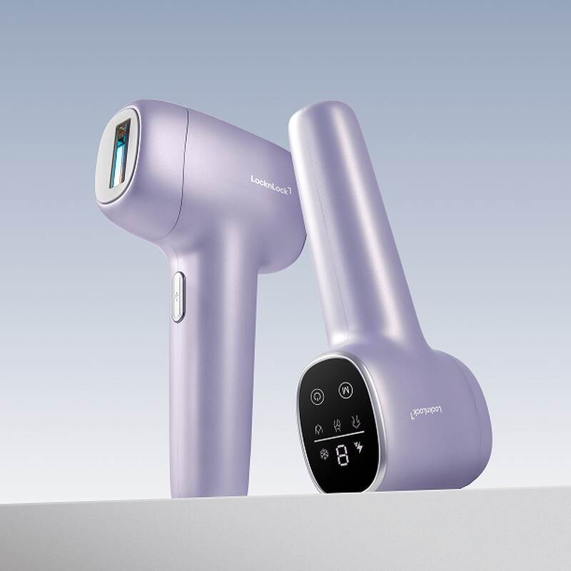 Máy Triệt Lông tại nhà IPL LocknLock Ice Cooling, 9 Mức Năng Lượng, Bước Sóng 600-1200nm, Màn Hình LCD, Chế Độ Tự Động - ENC311PUP 1 Máy Triệt Lông tại nhà IPL LocknLock Ice Cooling, 9 Mức Năng Lượng, Bước Sóng 600-1200nm, Màn Hình LCD, Chế Độ Tự Động - ENC311PUP