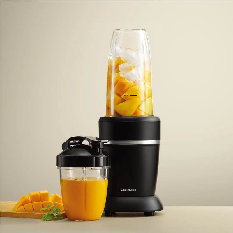 Máy xay sinh tố Locknlock 950ml Duo Turbo Blender- Màu đen - EJM452BLK