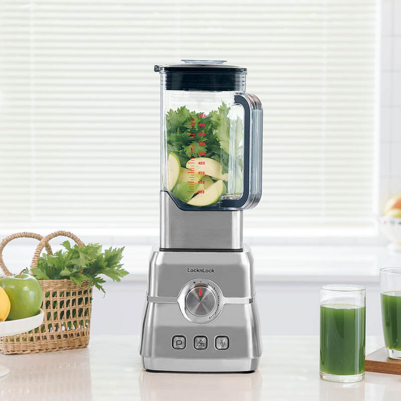Máy Xay Sinh Tố LocknLock Premium High Speed Blender 2000W - Màu Bạc - EJM476SLV 2 Máy Xay Sinh Tố LocknLock Premium High Speed Blender 2000W - Màu Bạc - EJM476SLV gallery
