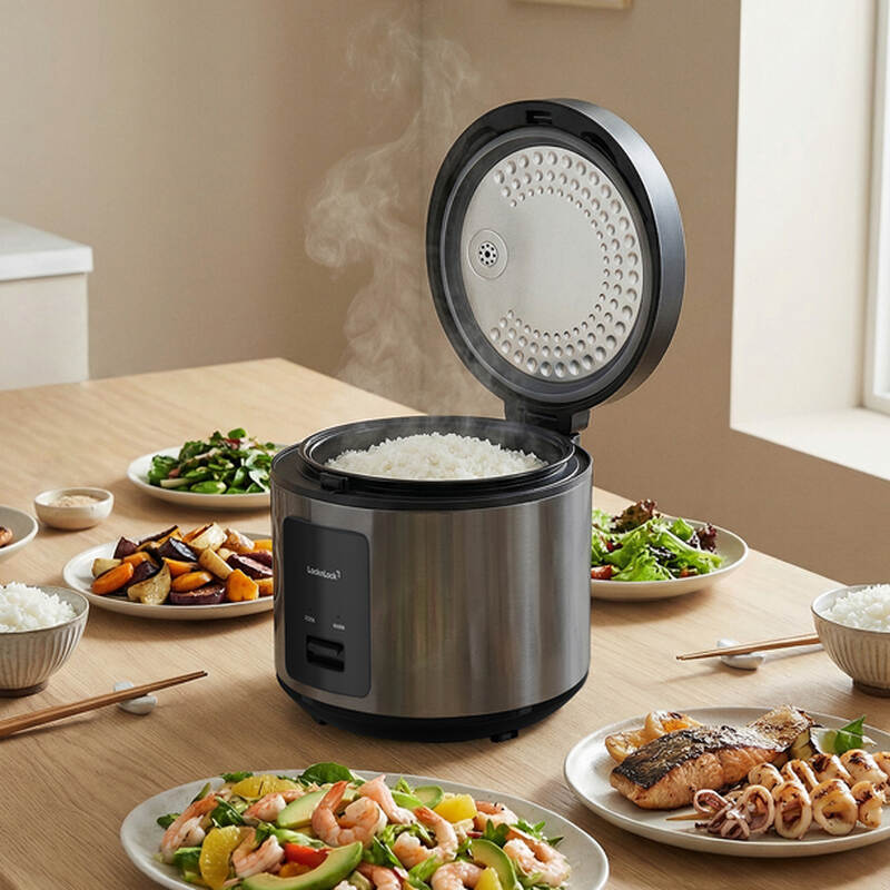 Nồi cơm điện LocknLock Essential Rice Cooker dung tích 1.8L - Màu Đen - EJR452BLK 8 Nồi cơm điện LocknLock Essential Rice Cooker dung tích 1.8L - Màu Đen - EJR452BLK gallery