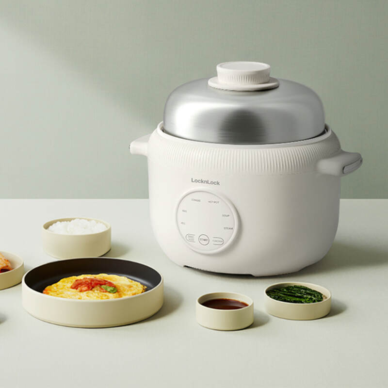 Nồi điện đa năng LocknLock Digital multipot 1.6L- Màu ngà - EJP186IVY 5 Nồi điện đa năng LocknLock Digital multipot 1.6L- Màu ngà - EJP186IVY gallery